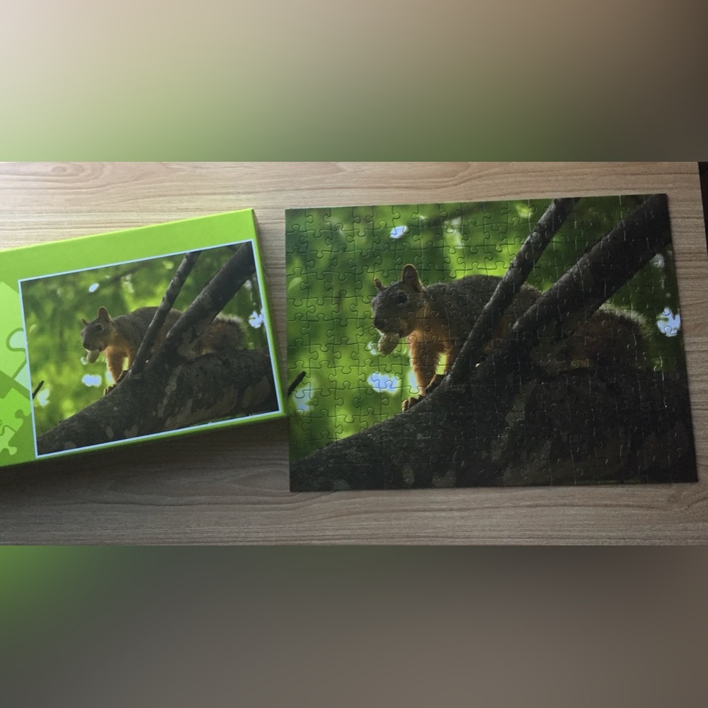 Nutty Squirrel 200 Piece Puzzle